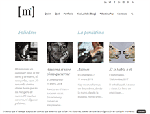 Tablet Screenshot of martalopez.com